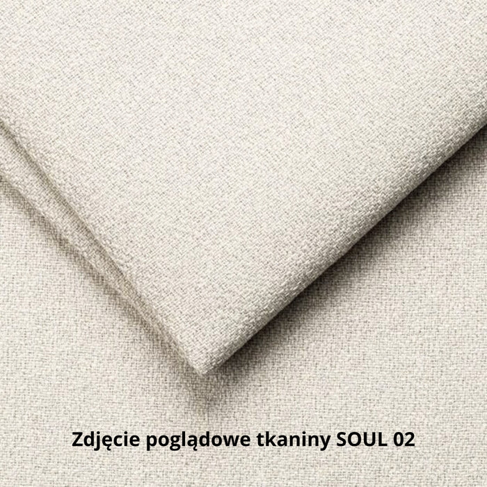 Sofa HUG z funkcją spania i pojemnikiem na pościel na wysokich nóżkach