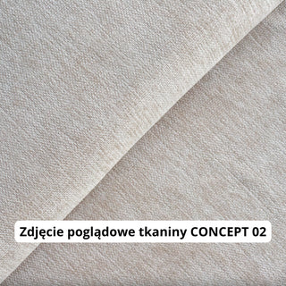 Sofa EMA 3 osobowa z pojemnikiem i funkcją spania codziennego stelaż włoski z materacem 160 cm