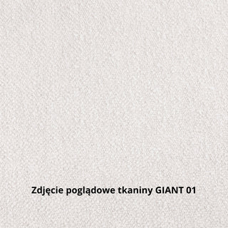 Sofa EMA 2,5 osobowa z funkcją spania codziennego stelaż włoski z materacem 140 cm i pojemnikiem na pościel