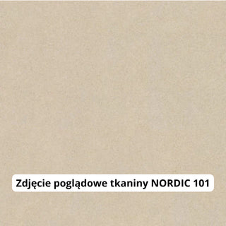 Wersalka SAMSO rozkładana z pojemnikiem na drewnianych nóżkach