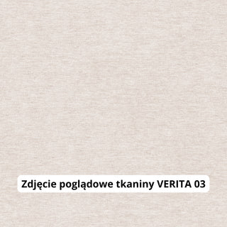 Sofa EMA 3 osobowa z pojemnikiem i funkcją spania codziennego stelaż włoski z materacem 160 cm