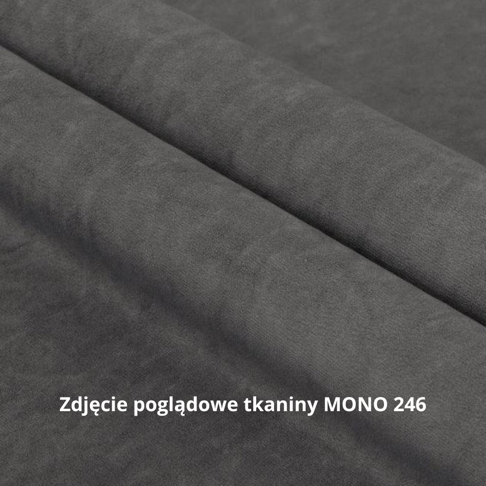 Fotel LAHTI uszak pikowany na drewnianych nóżkach