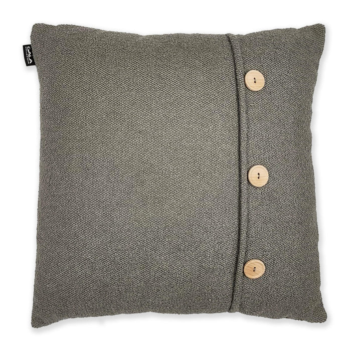 Set of 2x Good Night decorative pillows with buttons 45x45 cm