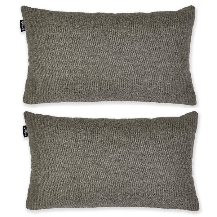 Set of 2x decorative pillows for the kidneys Basic 30x50 cm