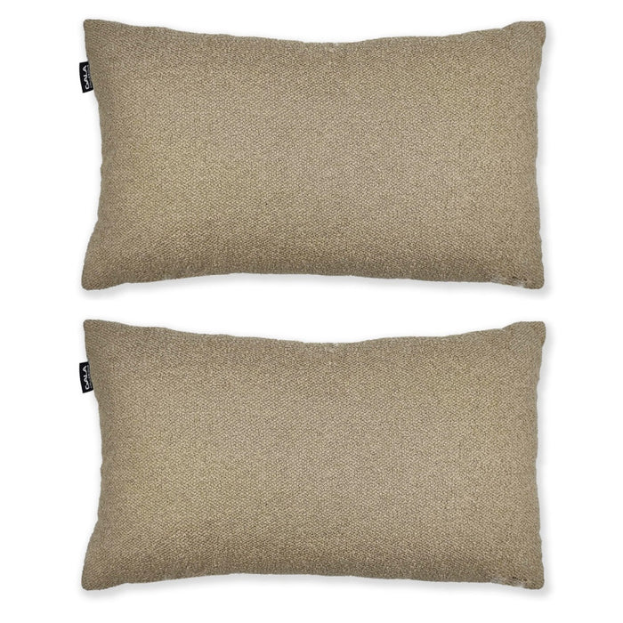 Set of 2x decorative pillows for the kidneys Basic 30x50 cm