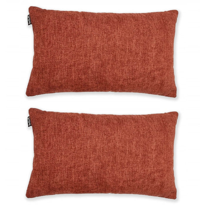 Set of 2x decorative pillows for the kidneys Basic 30x50 cm